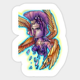 Angel Warrior Sticker